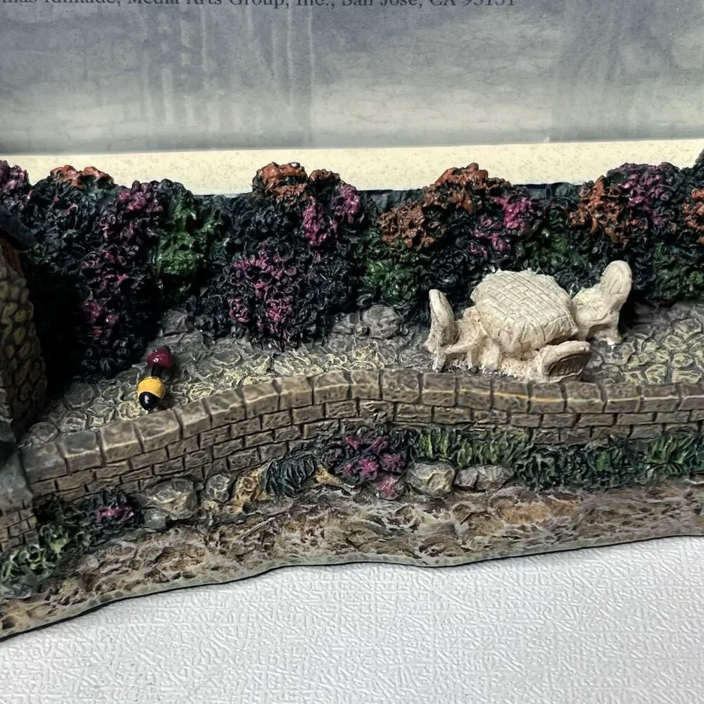 Thomas Kinkade Hidden Cottage II Sculpted Photo Frame 3.5